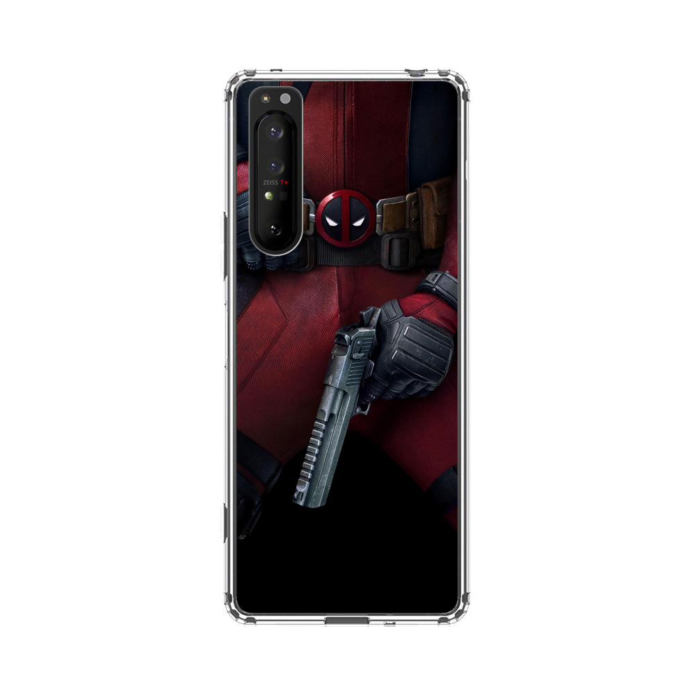 デッドプールの手元 Sony Xperia 1 IIオリジナルケース