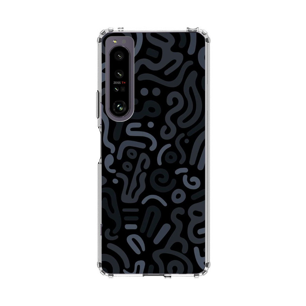 抽象アートデザイン Sony Xperia 1 IVオリジナルケース