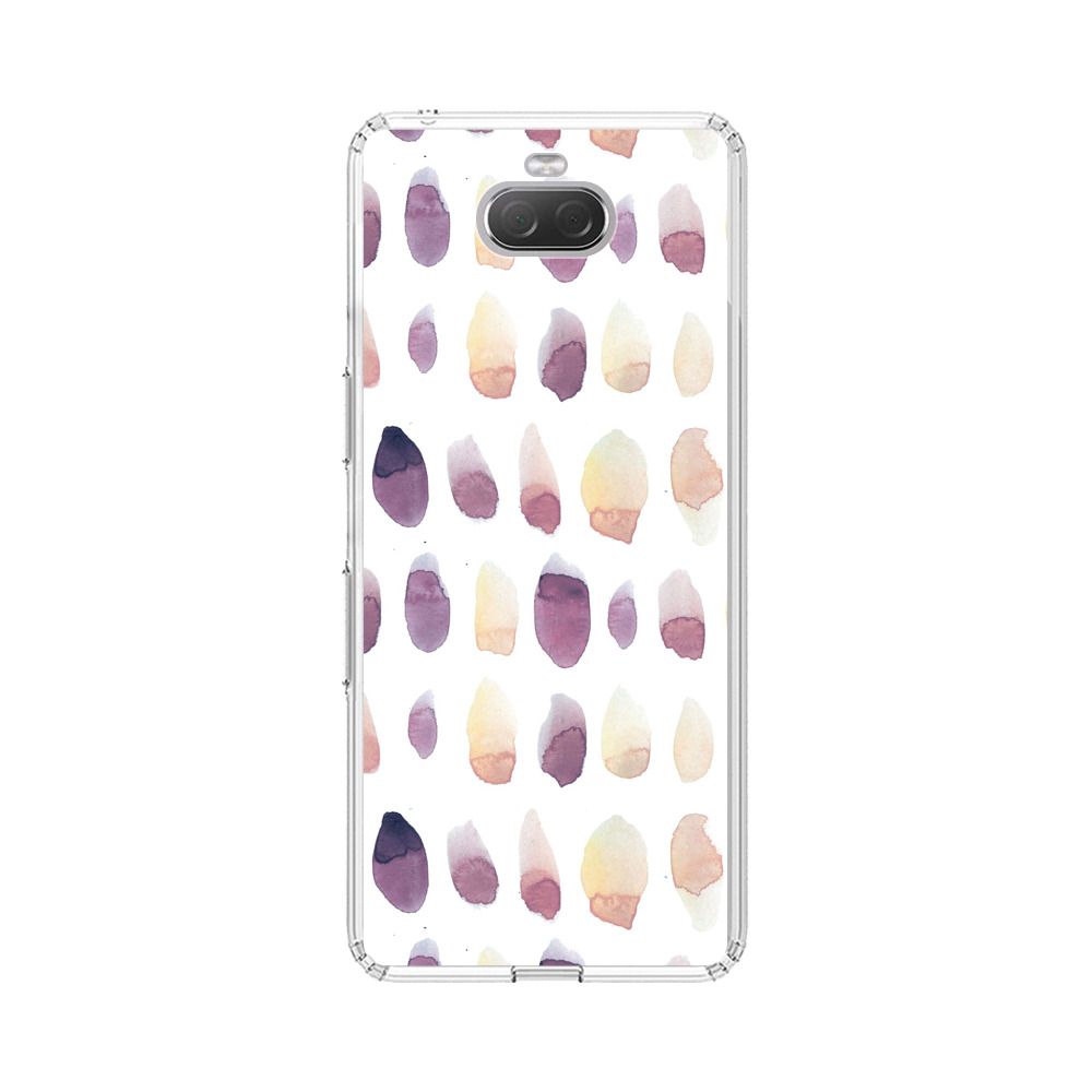 水彩のパターン Sony Xperia 10オリジナルケース
