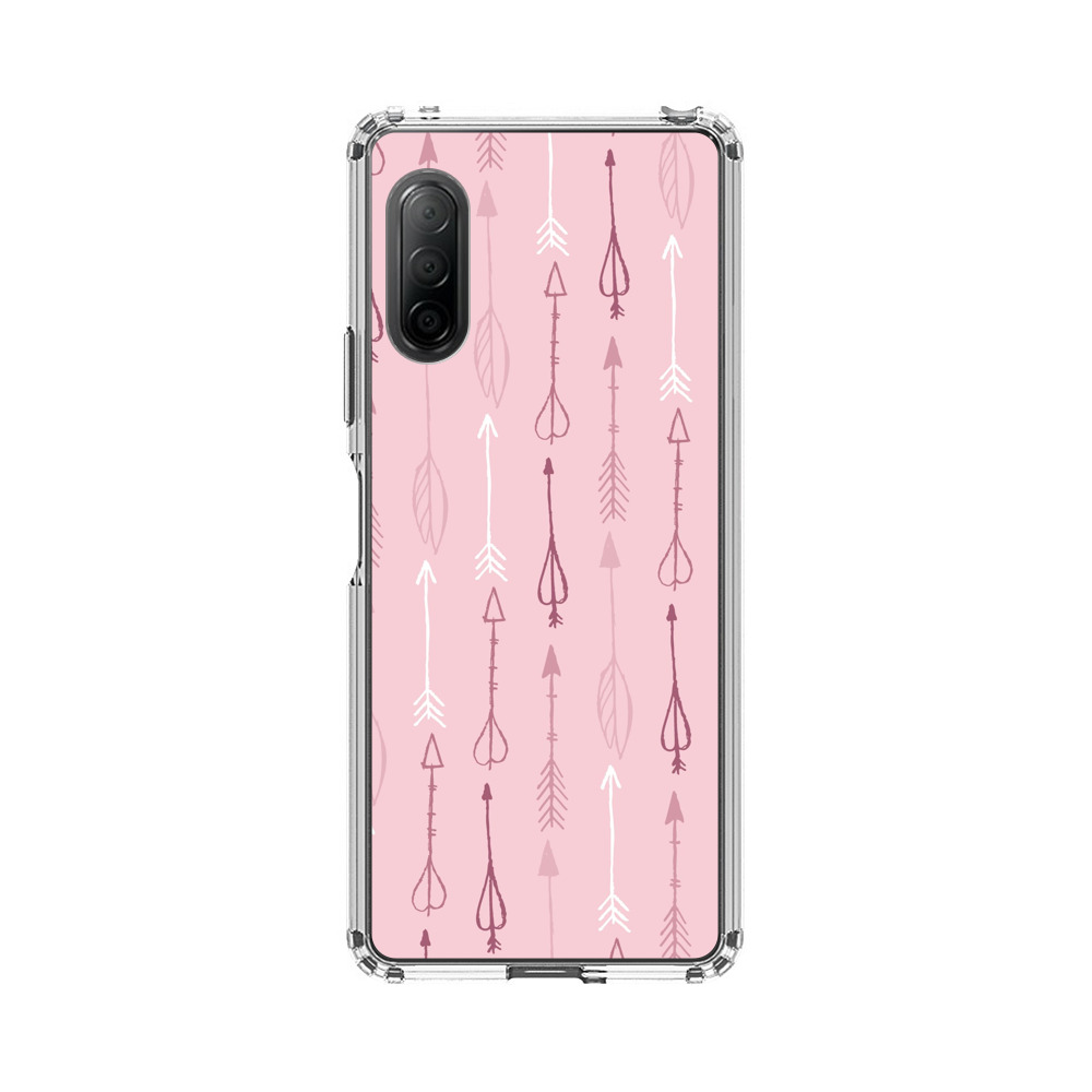 矢と葉のパターン pink-arrow 矢と葉のパターン pink-arrow