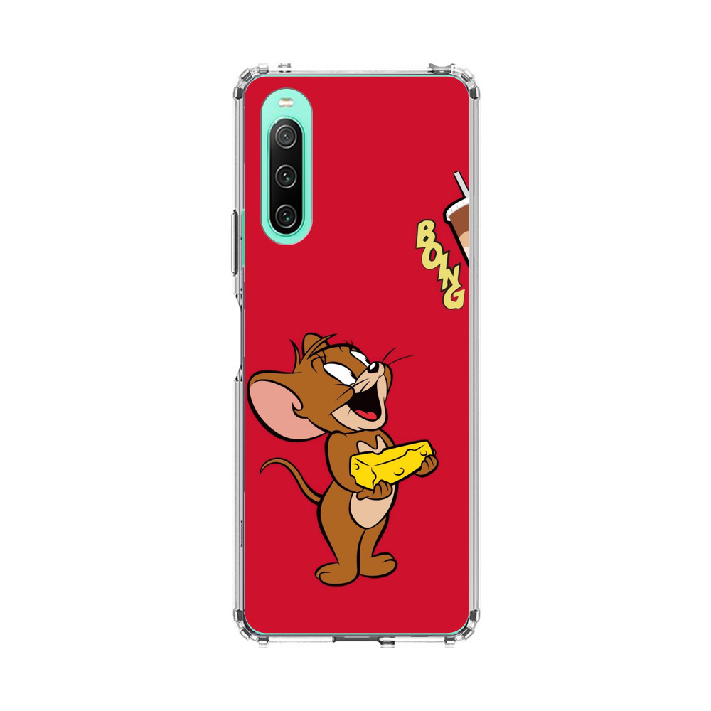 ジェリーとチーズの喜び Sony Xperia 10 IVオリジナルケース