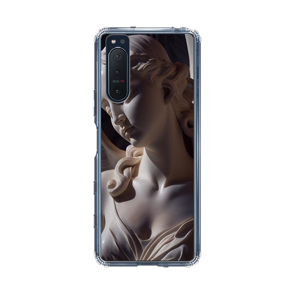 彫刻の天使胸像 Sony Xperia 5 IIオリジナルケース