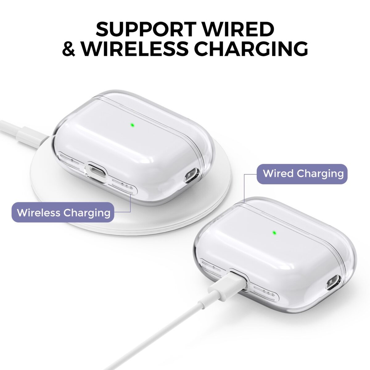 クリアAirPodsケース - 画像 (4)